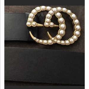Gucci Pearl Belt